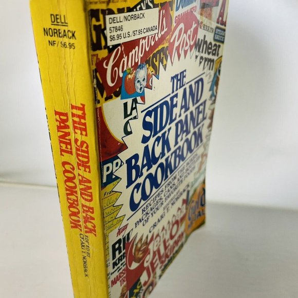 THE SIDE & BACK PANEL COOKBOOK-Recipes from Boxes, Can First Printing Vintage - Picture 1 of 12